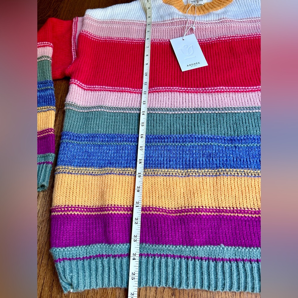NWT Andrée by Unit Multicolor Women’s Sweater - Picture 7 of 8